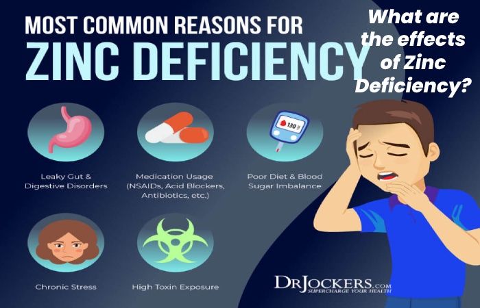 Effects of Zinc Deficiency