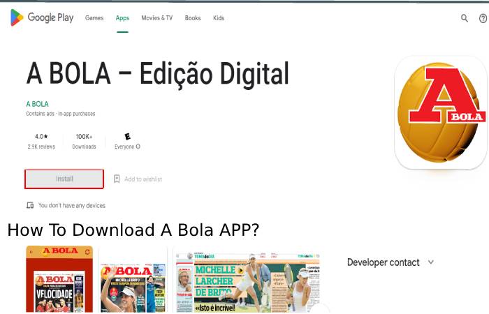 How To Download A Bola APP?
