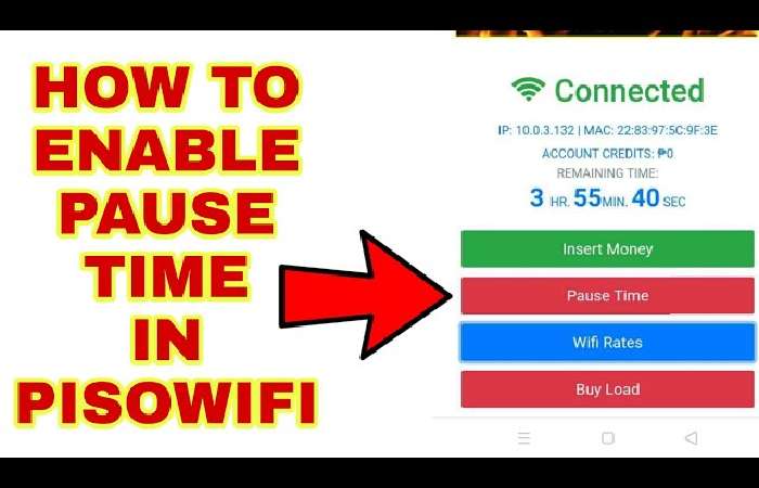 How to install Piso wifi Pause Time_